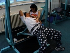 Blasen, Braunhaarige, Hundestellung, Hardcore, Jungendliche (18+)