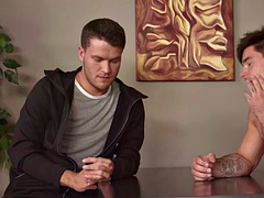 Любители, Анальный секс, Минет, Геи, Ласковые ручки, Мускулы, Тату