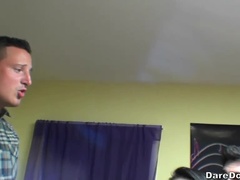 Lamer culo, Morena, Ffm, Grupo, Fiesta, Pelirrojo, Afeitado, Trio