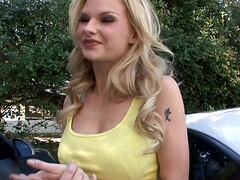 デカチン, デカパイ, ブロンド, フェラチオ, ハードコア, 淫乱熟女, ハメ撮り, オッパイの