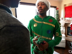 Nana, Sucer une bite, Brunette brune, Interracial, Fille latino, Léchez, Chatte, Nénés