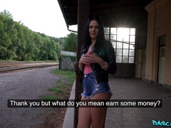 Mamada, Morena, Polla, Europeo, Al aire libre, Coño, Juguetes, Vibrador