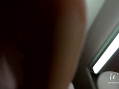 Enthousiasteling, Grote mammen, Blond, Stel, Sperma shot, Diep in de keel, Hd, Tiener