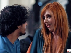 Busty redhead milf shrink pussy licked