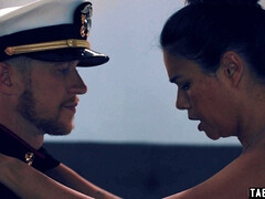 Asiatisch, Grosser schwanz, Grosse titten, Blasen, Braunhaarige, Schwanz, Hardcore, Reif