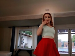 アメリカ人, お尻, 浮気者, 開帳, 彼女, スカート, タトゥー, ティーン