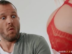 Sucer une bite, Plantureuse, Lingerie, Infirmière, Pov
