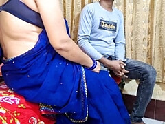 お尻, 美人, 衣服着たままセックス, カップル, Hd, インド人, 母, オッパイの