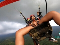 デカパイ, 黒人, イマラチオ, 下着, オナニー, 自然山雀, アウトドア, ティーン