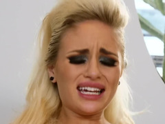 デカチン, 黒人, ブロンド, フェラチオ, フェティッシュ, 自然山雀, ショートヘア, オッパイの