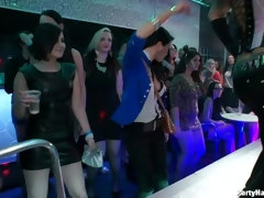 デカパイ, ブロンド, チン, グループ, 下着, オージー, 穴開きパンティ, ストッキング