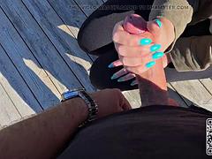 Amateur, Gorda, Rubia, Mamada, Corridas, Sexo duro, Al aire libre, Público