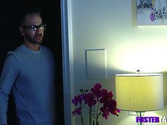 ベッドルーム, フェラチオ, 茶髪の, 食い込み, バック, 自然山雀, パンティ, 馬乗り