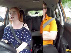 Grote lul, Pijpbeurt, Auto, Dik, Hardcore, Realiteit, Roodharige vrouw