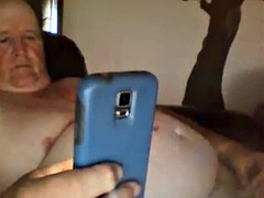 grandpa cum on cam
