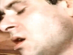 70s guys and girls are having hot retro style group fuck after party