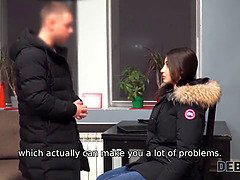 フェラチオ, 茶髪の, エロ熟女, チン, 自家製, お金, 現実, ロシア人