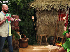 Anaal, Grote mammen, Zwart, Hondjeshouding, Zwart, Buiten, Shemale, Tiener