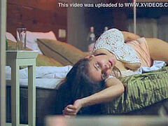 Female-orgasm, mom, home-alone