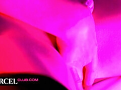 Grosser arsch, Grosse titten, Blondine, Blasen, Hundestellung, Französisch, Lingerie, Strümpfe