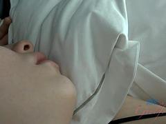 ブロンド, フェラチオ, 中出し, ハメ撮り, オッパイの