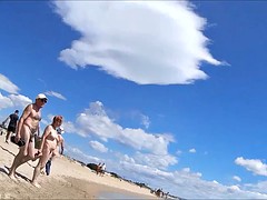 Plage, Nue, De plein air, Public, Voyeur