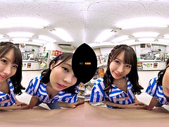 Dreidimensional, Asiatisch, Japanische massage, Pov, Realität, Flotter dreier, Titten
