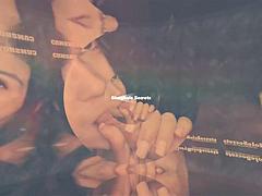 Gros seins, Sucer une bite, Tir de sperme, Trou de la gloire, Groupe, Hd, Interracial, Pov