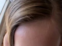 Enthousiasteling, Blond, Pijpbeurt, Bruinharig, Universiteit, Sperma shot, Europees, Hd