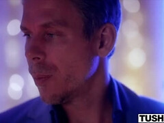 Petite brunette Erin Everheart seduces married man with hot anal & deep throat