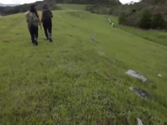 Dominacion femenina, Latina, Orgía, Al aire libre