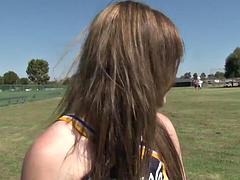 Chica, Verga grande, Mamada, Morena, Corrida, Ébano, Grupo, Interracial