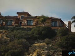 Stellung 69, Lesbisch, Lecken, Muschi, Titten