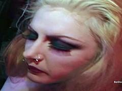 Tussi, Blondine, Blasen, Britisch, Besamung, Milf, Titten, Vintage