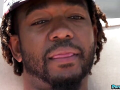 Grosse titten, Blondine, Blasen, Hochschule, Paar, Schwanz, Interrassisch, Spanner