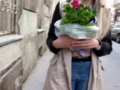 18 jaar, Anaal, Blond, Duits, Geld, Realiteit, Kousen, Tiener