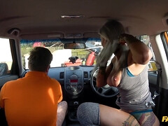 アナル, フェラチオ, 車, バック, アウトドア, おもらし, おもちゃ, 濡れ