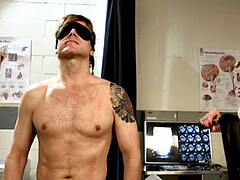 デカパイ, 医者, グローブ, 看護婦, オフィス, オイル, ストッキング, タトゥー