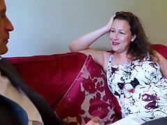 フェラチオ, オナニー, 熟年, 魅力的