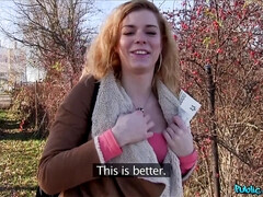 Amateur, Mamada, Al aire libre, Público, Coño