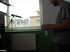 Backstage scene of the Michelle Moist fucking