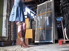緊縛, ボンデージ, 服従, フェティッシュ, Hd, レズビアン, 乳首, スパンキング