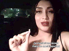 Mamada, Corrida, Al aire libre, Público, Adolescente, Puta