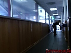 A hottie gettin cwit a black anaconda!