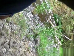 Amateur, Gros cul, Sucer une bite, Tir de sperme, Naturelle, De plein air, Pov, Public