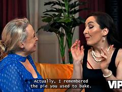 Grote lul, Bruinharig, Tsjechisch, Europees, Hardcore, Rijpe lesbienne, Moeder die ik wil neuken, Oud