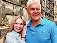 Skillful Irina Cage at straight hair sex