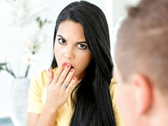 Cutie seduces cameraman into a fuck