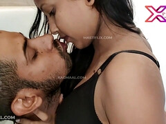 素人, ベッドルーム, 舞台裏, 巨乳な, インド人, 裸, 自然山雀, オッパイの