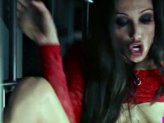 Nana, Gros seins, Blonde, Brunette brune, Homosexuelle, Lesbienne, Léchez, Public